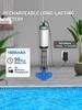 3 In 1 Cordless Rechargeable Pool Vacuum Cleaner Handheld Pool Cleaner Suitable For Spa Center Bathtub Sand Debris