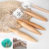 diy craft Bamboo Yarn Circular crochet hooks Braided ring needle knitting sewing tool