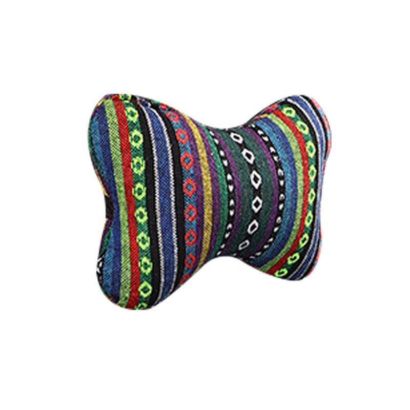 Autositzbezug im böhmischen ethnischen Stil, atmungsaktives Leinen, universelles Autokissen, Fahrzeuginnenraummodellierung für vier Jahreszeiten