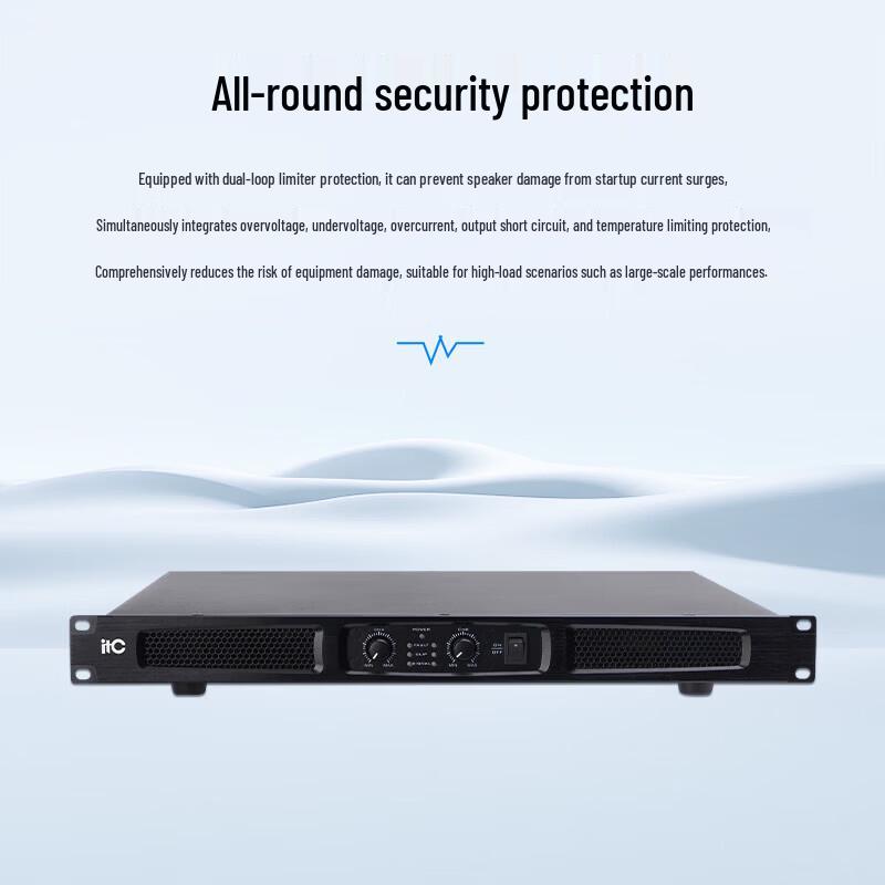 ITC ZD-C0411 Professional Conference Room Power Amplifier (CN Version)