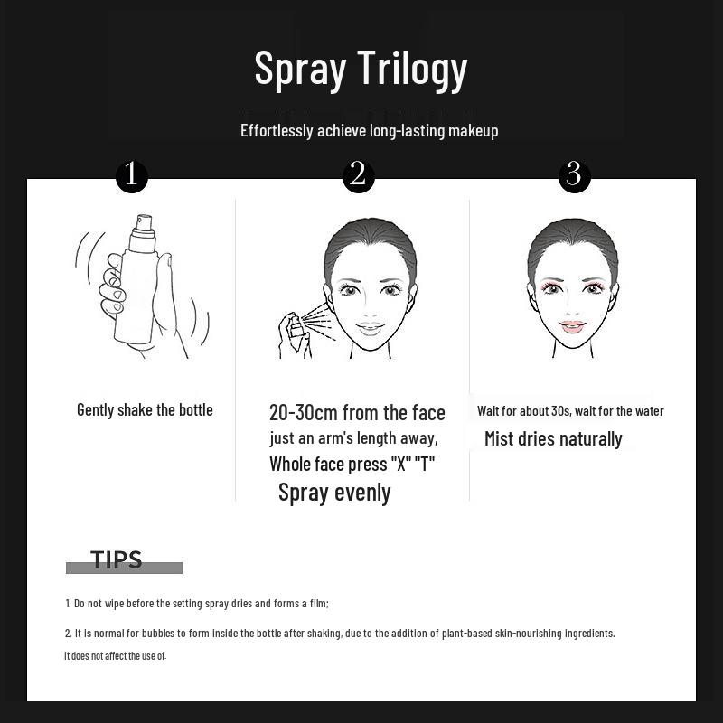 Nicor Light & Hydrating Setting Spray: Refreshing, Moisturizing, Radiant Finish