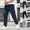 Men's Solid Color Loose Sweatpants Men's Casual Fashion Sweatpants