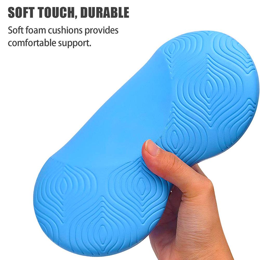 PU Yoga Knee and Plank Support Pad - Slow Rebound, Non-Slip Fitness Mat