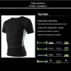 Men's Quick-Dry Short-Sleeve Basketball Base Layer Sportswear