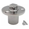 A84E-Kielschwein-Ablassschrauben-Kit Edelstahl 316 Schwerlast Boots-Marinequalität Flanschdurchmesser 2" Mit Schrauben für 1-Zoll-Loch