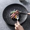 Elegant Stone Texture Dinner Plate
