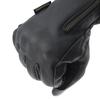KOMINE Leather Winter Short Gloves for Motorcycles Z Series Black L GK-850 -