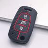 Key Fob Cover for Hyundai Anti-Scratch Guard Shockproof Protection Soft Grip Texture Responsive Button Touch Dust Resistant Cover Easy Install Design
