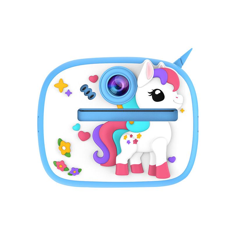 Portable Instant Print Children's Camera with Thermal Paper