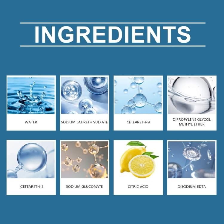 Detergente Schiumogeno ad Alta Efficienza 100ml Rimuovi Macchie Senza Risciacquo Detergente per Tappezzeria per Divani in Tessuto Interni Auto Abbigliamento