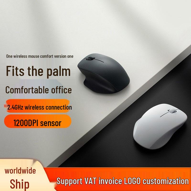 Xiaomi Wireless Mouse Comfort Edition – Ergonomic, Quiet for Laptop/PC/Desktop Use