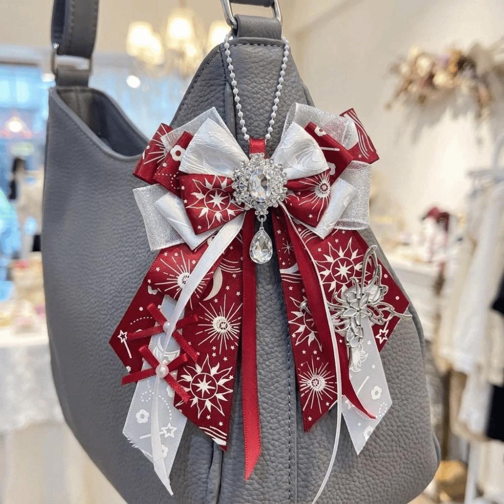 Tassel Lolita Bag Charm Rhinestone Itabag Decoration Sweet Pendant Daily Use