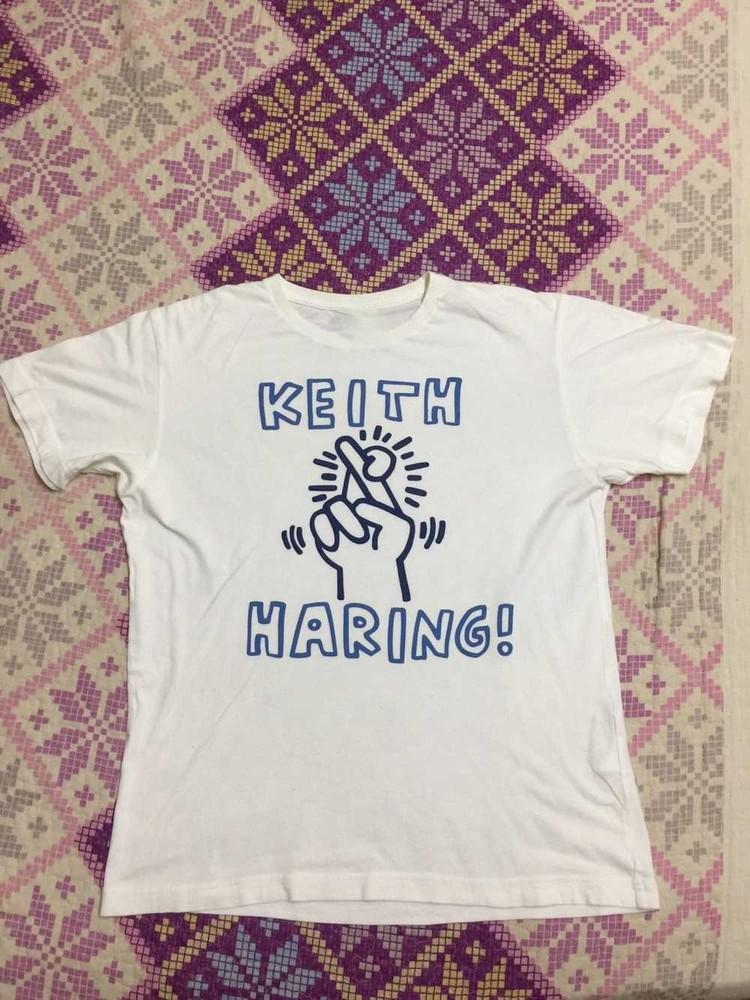 Vintage Keith Haring T Shirt Short Sleeve All Size Classic S5XL ZL673 Unisex T-Shirt XXL