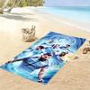 Manchester City F16.C Print Beach Towel, Large Soft Quick Dry Towel for Beach Camping Swimming
