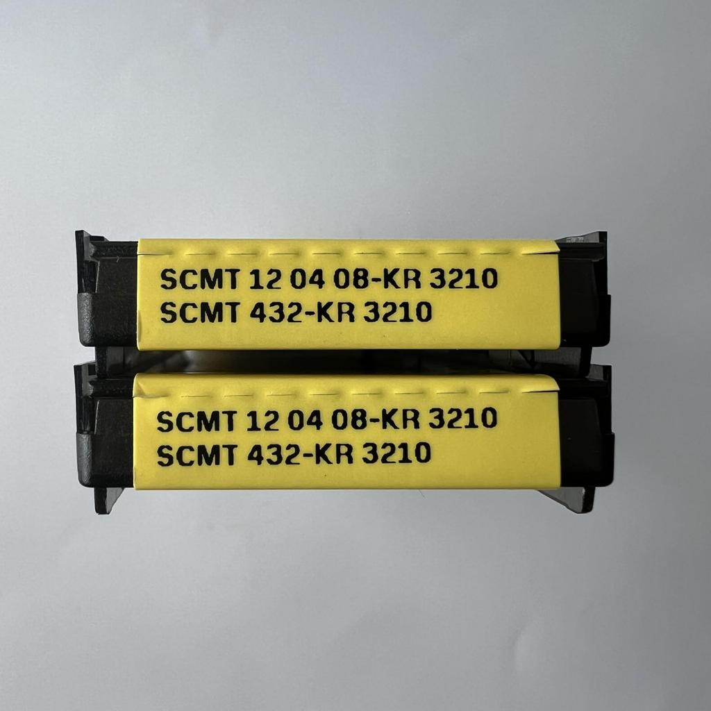 SANDVIK / SCMT120408-KR 3210 / Original Swedish hard alloy blade 10 Pcs