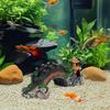 Aquariumdeko Kleine Bogenbrücke 14x5x6cm Falsche Felsbrücke Aquariumdekorationen Wassergras Landschaftshintergrund 1-2 Stück