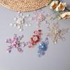 Ancient-Style Handmade Crystal Pearl Flower Hairpin for Hanfu