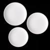 Danshi Zhiyuan Pure White Ceramic Shallow Dinner Plate