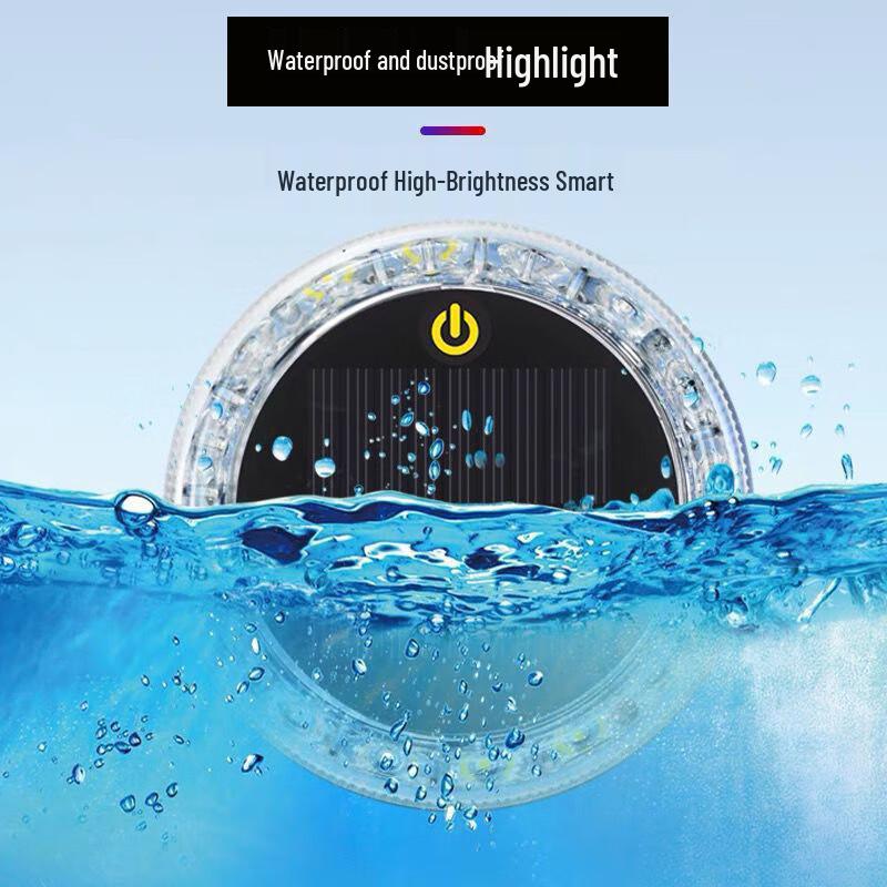 Antlu Outdoor Solar Powered Strobe Warning Light