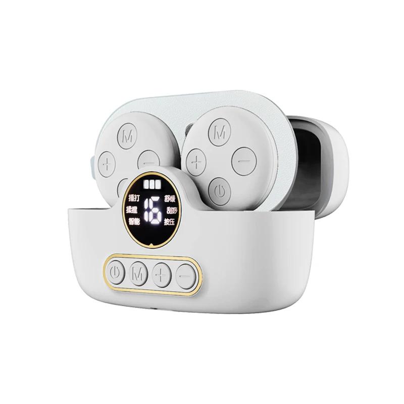 

Neck Electric Massager body Neck Massage EMS Cervical Vertebra Massage Patch for Muscle Pain Relief LCD Stimulator Relief Pain белый