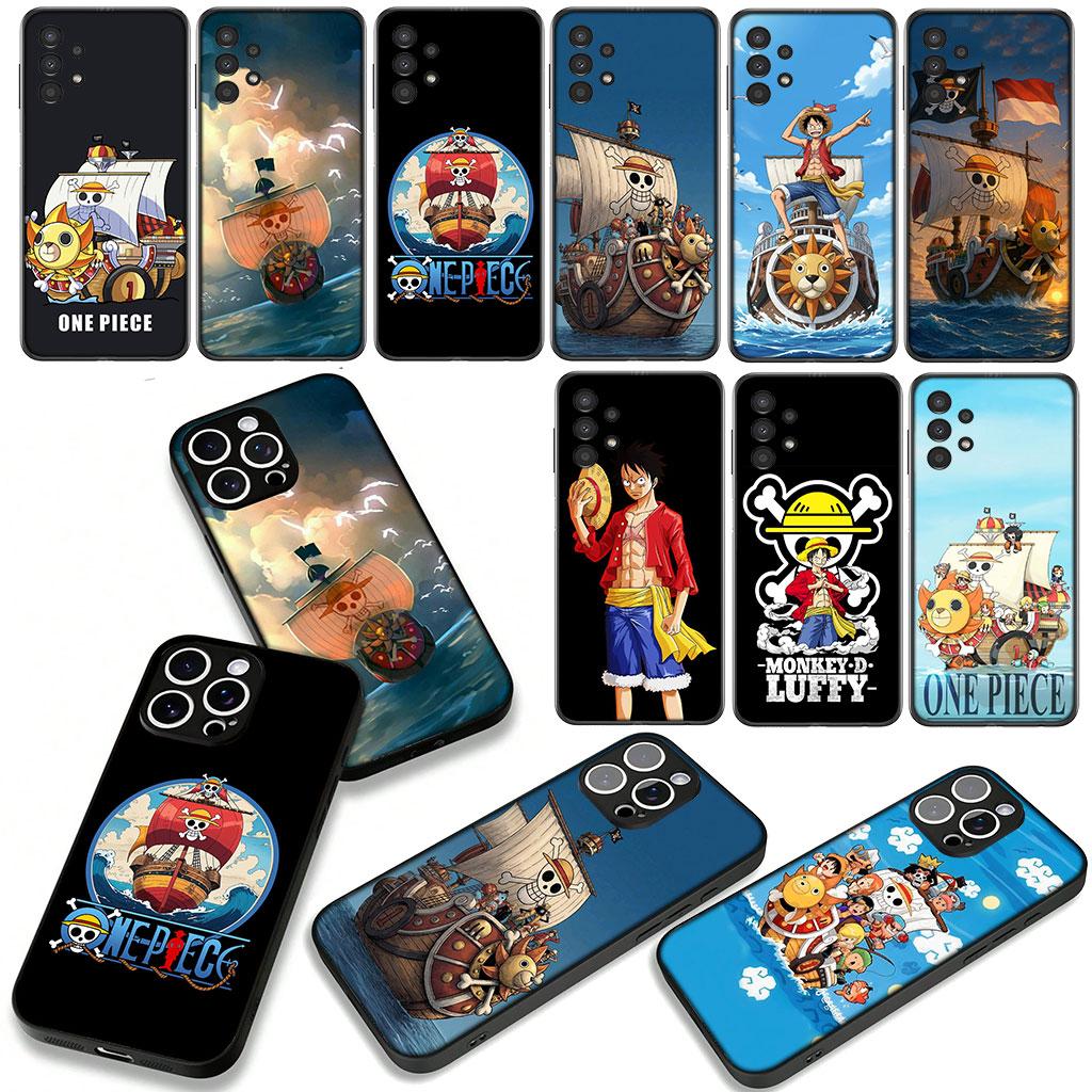 Cover for Apple iPhone 16 15 14 Plus 13 12 Mini 17 Pro Max + ProMax 16E Air Phone Case Thousand Sunny One Pieces Luffy