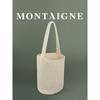 French Montaigne French style Handmade Knitted Shoulder Bag Woven Bucket Bag Versatile Commuter Wool Bag