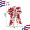 Day Vibrant Independence Decorative Bows In Red White And Blue For Festive Occasions