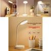 Led Study Desk Lamp With Usb Rechargeable Power For Students Reading And Eye Care