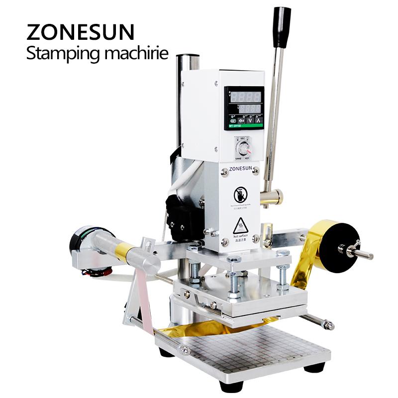 ZONESUN ZS-90E Manual Metal Hot Foil Stamping Machine