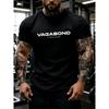 European Sizes Selected Men'S Summer T-Shirts, Comfortable, Breathable, And Quick-Dry Adult Tees, Minimalist Street Style "VAGABOND" Adult T-Shirt