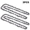 4/6/16inch Chainsaw Chain 57 Drive Links 3/8" LP Replacement Chains for Portable Mini Chainsaw  for Wood Branch Cutting
