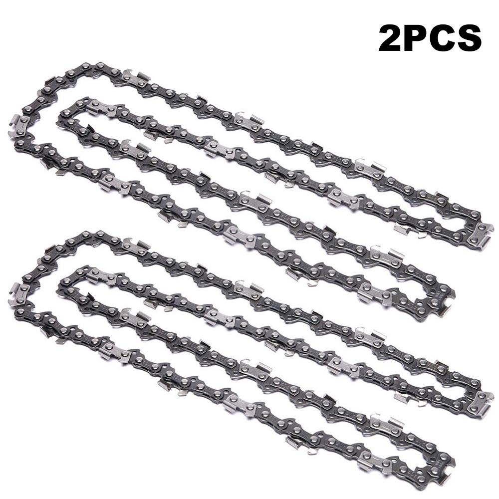 4/6/16inch Chainsaw Chain 57 Drive Links 3/8" LP Replacement Chains for Portable Mini Chainsaw for Wood Branch Cutting