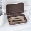 Portable Bathroom Soap Dish With Lids Plastic Soap Box Keeps Soap Dry Outdoor Traveling Leakproof Soap Dish Organizer Home Use