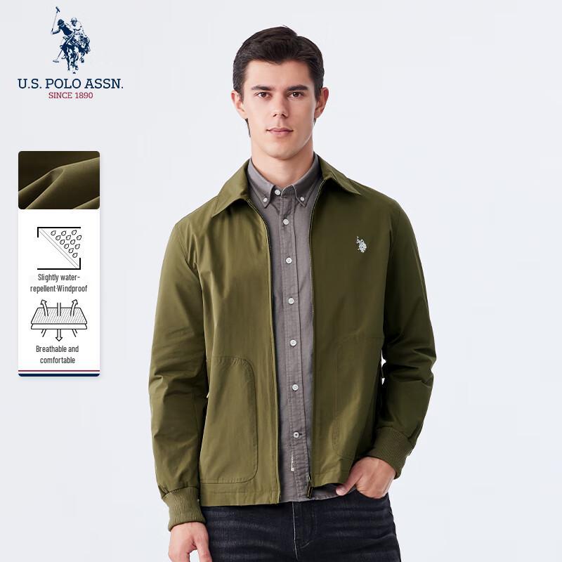 U.S. POLO ASSN. Men's Business Casual Lapel Jacket