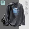 Jeanswest Life Men's Cotton Long Sleeve Crew Neck T-Shirt