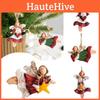 Vintage Harz Weihnachtsengel-Schmuck für Baumdekoration Handgefertigter Feiertags-Hängeschmuck