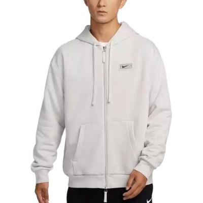 Fashionable Comfortable Soft Skin-Friendly Loose Hooded Jacket Men Jackets White HJ3898104