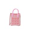 Dopamine Color Mini Mobile Phone Bag Knitted Bag Niche Versatile Single Shoulder Oblique Span Bag Change Bag Hand Bag