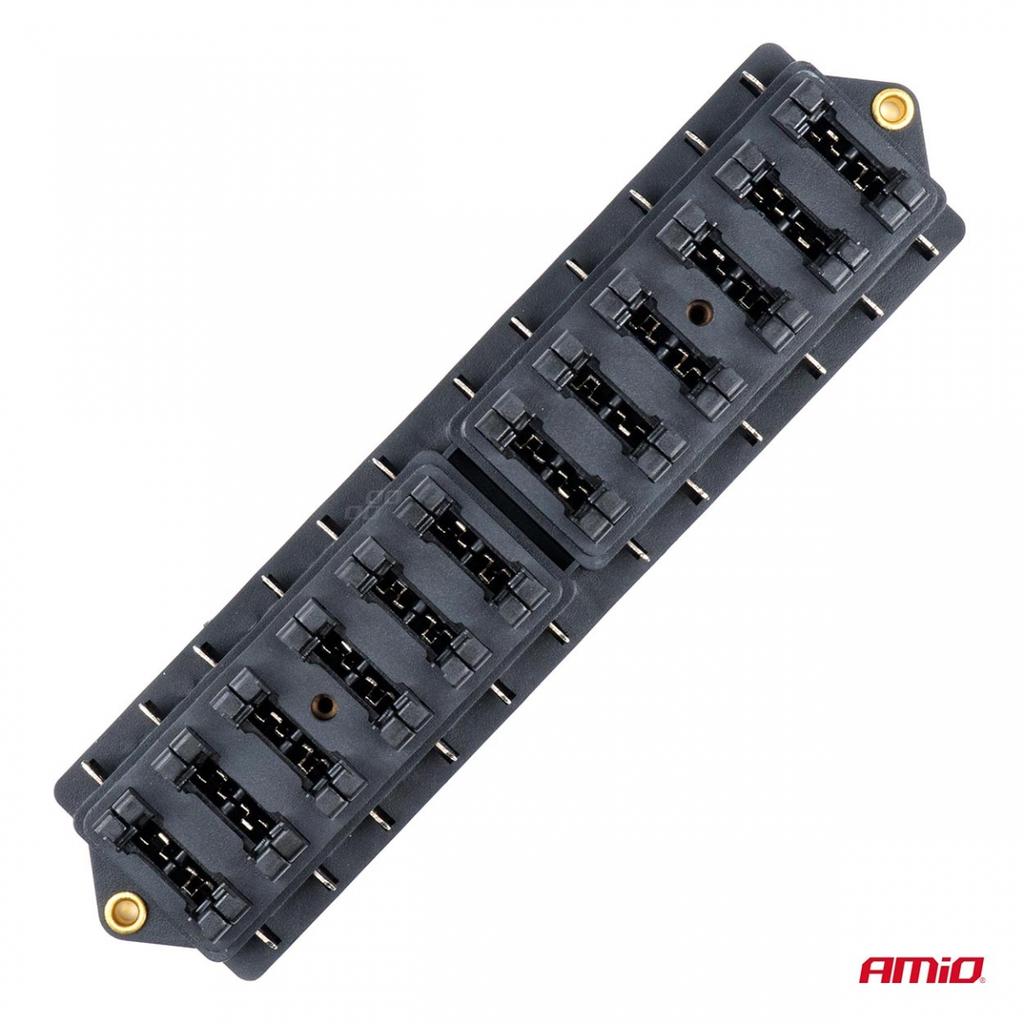 Ceramic fuse box 12 slots AMIO-03044