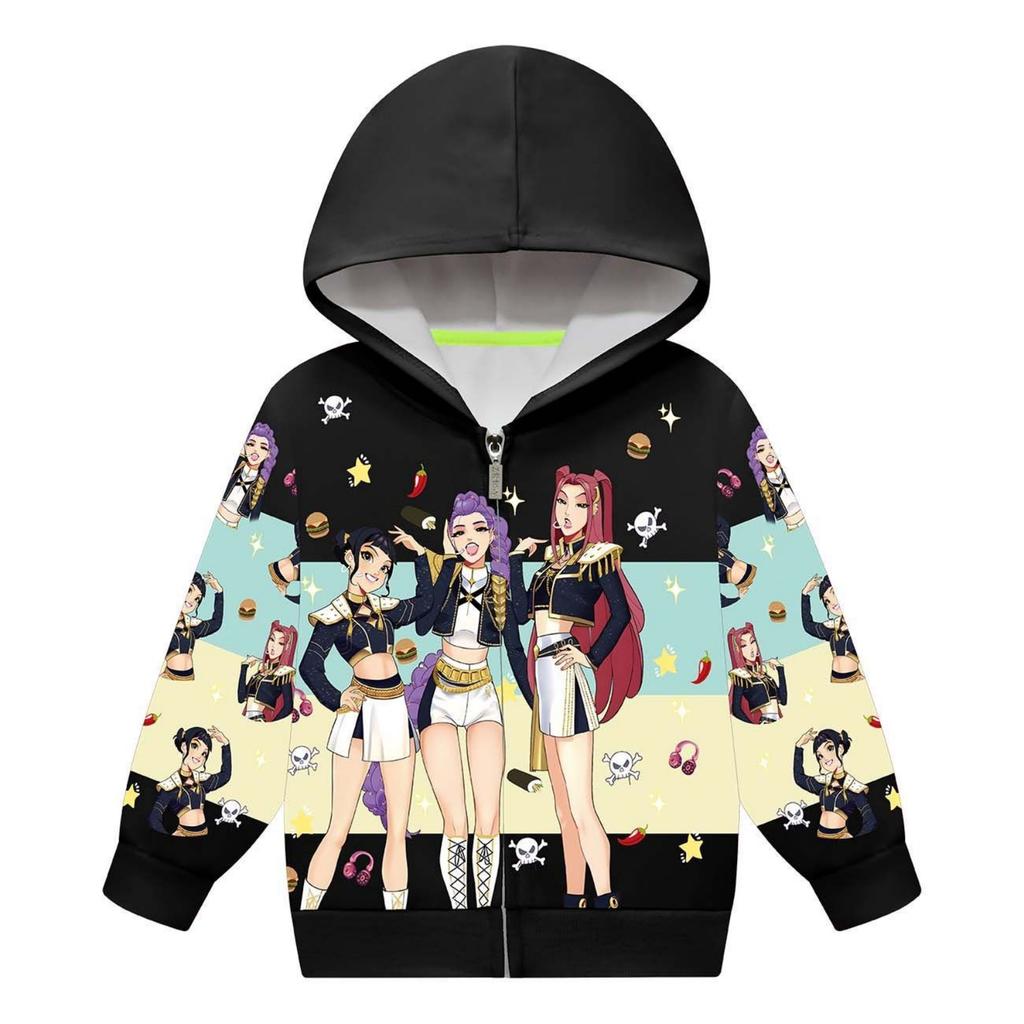 Dětské volné mikiny s dlouhým rukávem, halenka, ležérní móda, jednobarevný pulovr s kapucí, top s kapsou