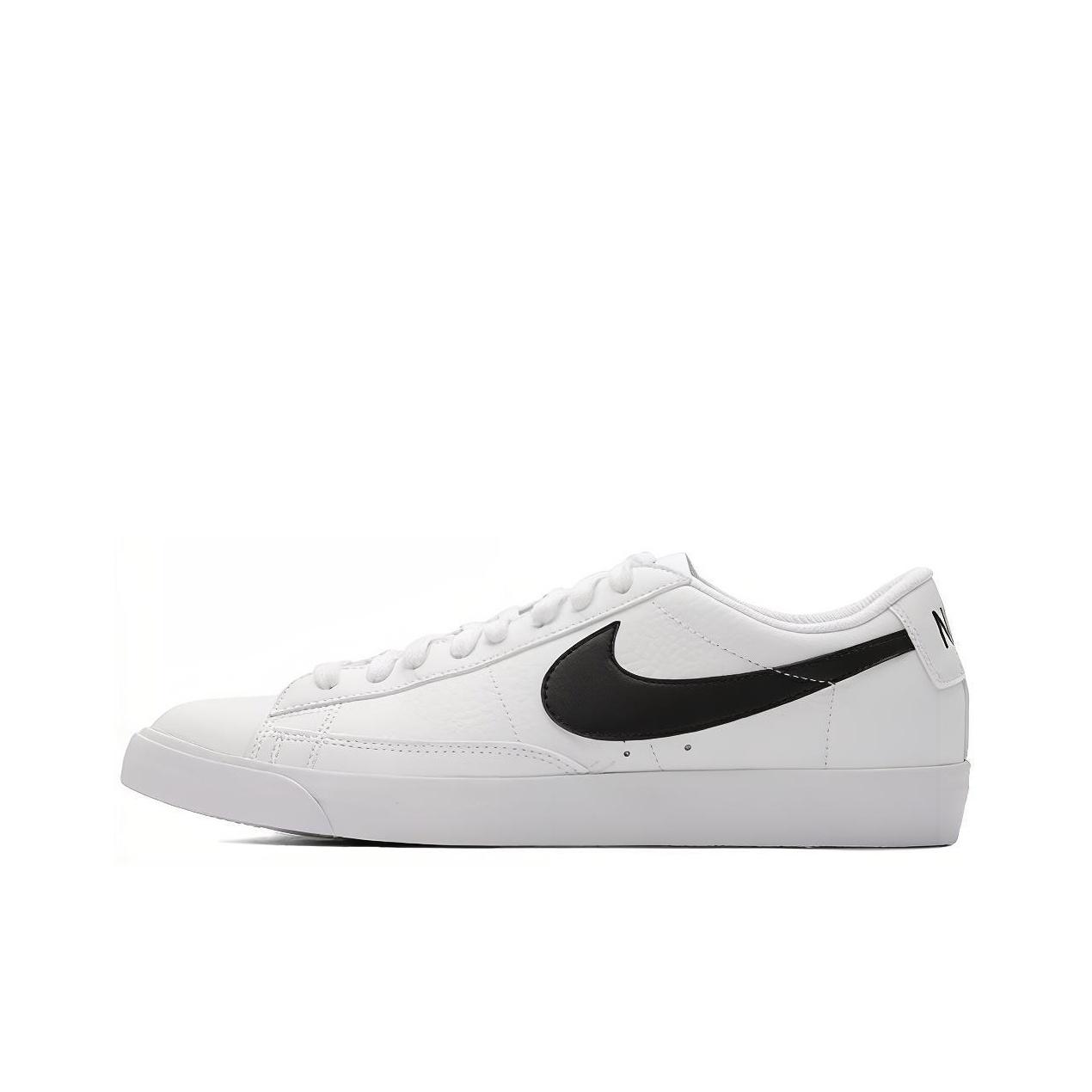 Nike Blazer Bequeme Lässige Low-Top Skate Schuhe Unisex Sneaker Schwarz Weiß BQ7306-001 44
