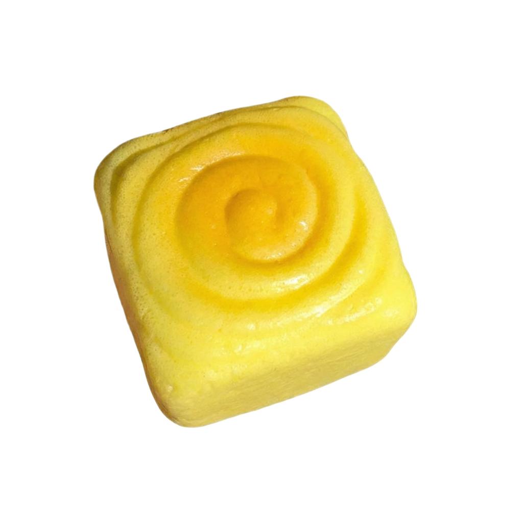 Soft Slow Rising Toy Bread Shape Stress Simulation Foam Toy for Hand Exercise and Decoration
