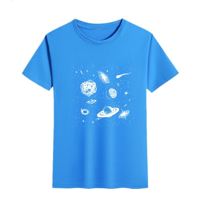 Летняя мужская футболка с круглым вырезом в стиле минимализма 2025 года с короткими рукавами мужская и женская футболка с круглым вырезом свободные топы большого размера удобная футболка XXL 1089₽