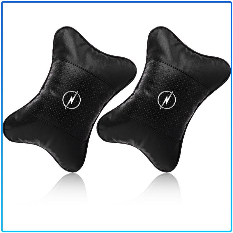 1/2Pcs Car Neck Pillows Car Headrest Cushion Support Seat Accessories For Opel Astra H G J Insignia Mokka Zafira Corsa Vectra B C D