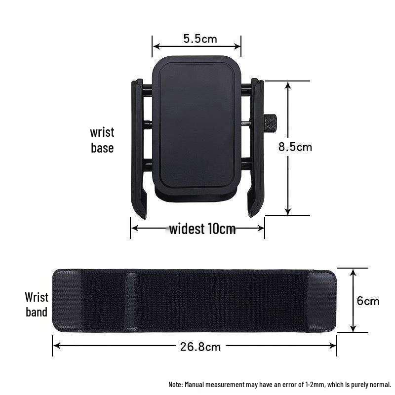 

Quick Release Wrist Phone Holder for Drivers & Cyclists: Perfect for Navigation & Live Streaming