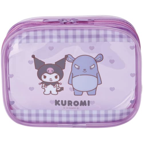 Skater Travel Set Toothbrush Comb Pouch Bottle Mobile Travel Kuromi Friends Sanrio TRVS1-A