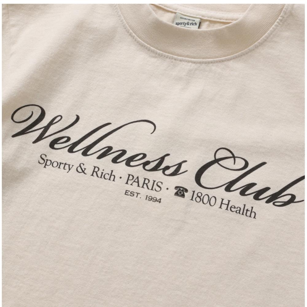 Sporty   Rich To042s410hc 1800 Health  Health  Common Short Sleeve Tee