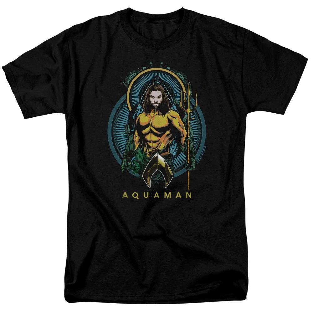 Aquaman Movie Aqua Nouveau DC Comics Licensed Adult T-Shirt XL