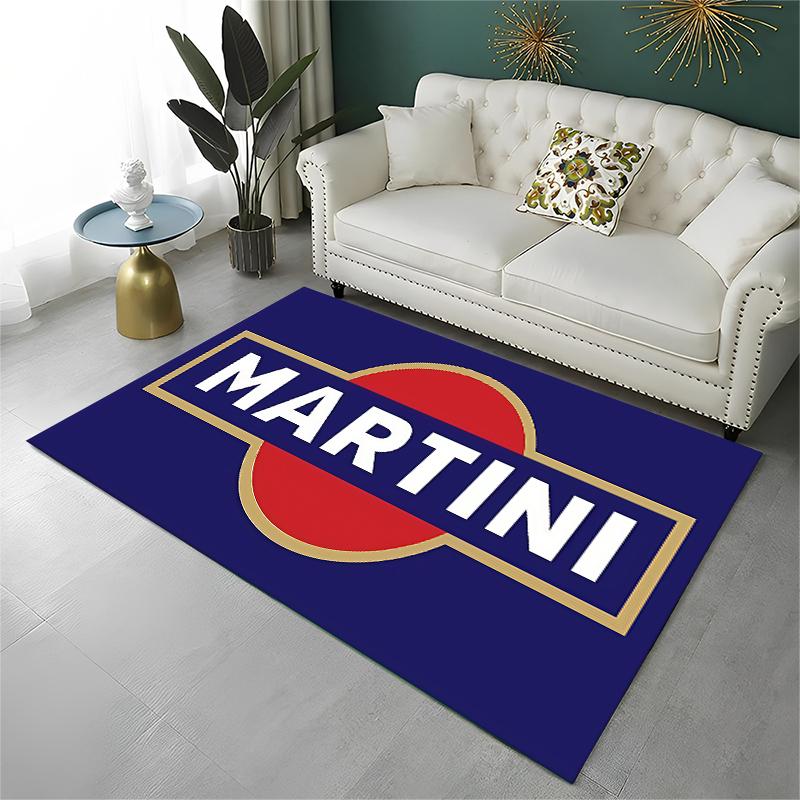Rennwagen M-Martini Moto Rutschfeste Teppichboden für Wohnzimmer, Schlafzimmer, Spielzimmer, Weiche Teppichbodenmatte Heimdeko Teppich Kinderzimmer