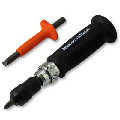 ANEX Impact Driver Mini Tipo Removedor de Parafusos Manutenção e Conjunto de Chaves de Fenda M3~6No.1903-N [Para carros, motocicletas, máquinas]